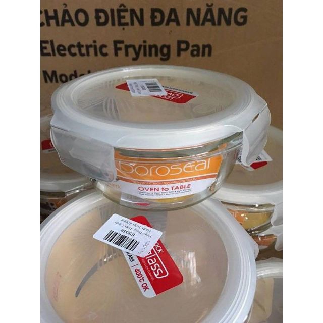 [HCM]Hộp thủy tinh chịu nhiệt lock and lock 400 ml