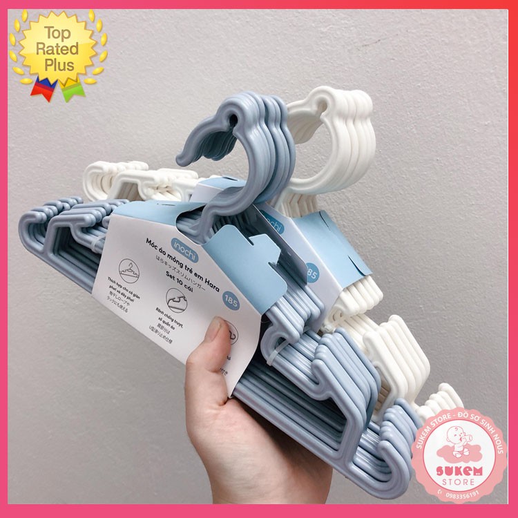 Móc Quần Áo Mỏng Hara Siêu Bền Cho Bé - Sukem Shop