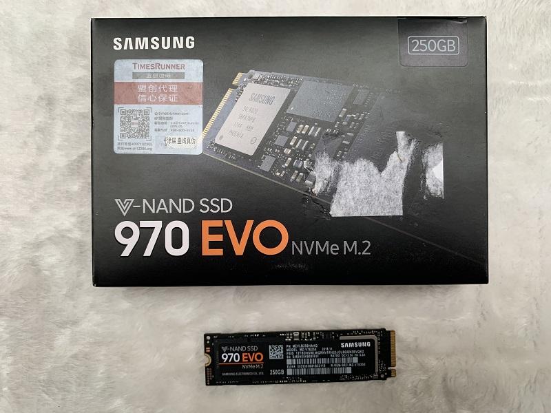 Ổ CỨNG SSD M2 SAMSUNG 970EVO Plus 250GB - CHÍNH HÃNG