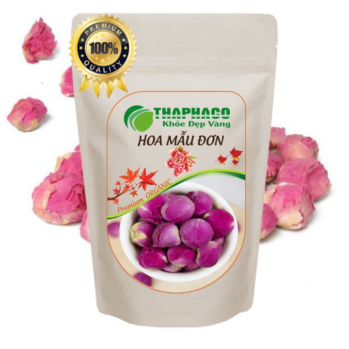 [Túi Lớn Loại 1kg] Hoa Mẫu Đơn Sấy Khô Cao Cấp - Của Thảo Dược THAPHACO