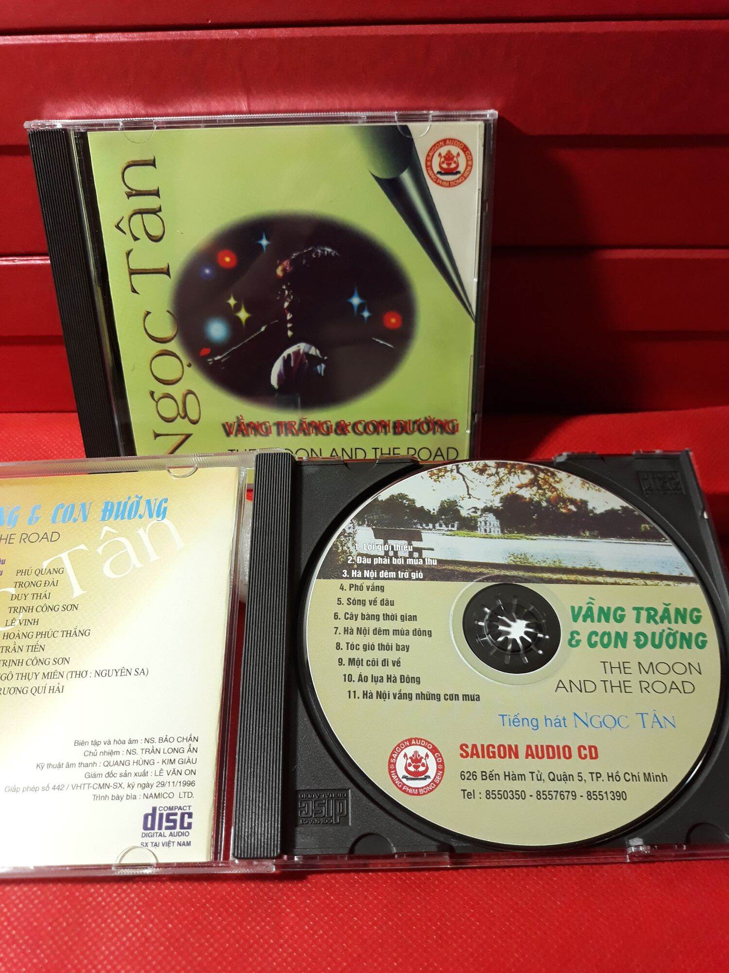 CD NGỌC TÂN 1 - VẦNG TRĂNG VÀ CON ĐƯỜNG