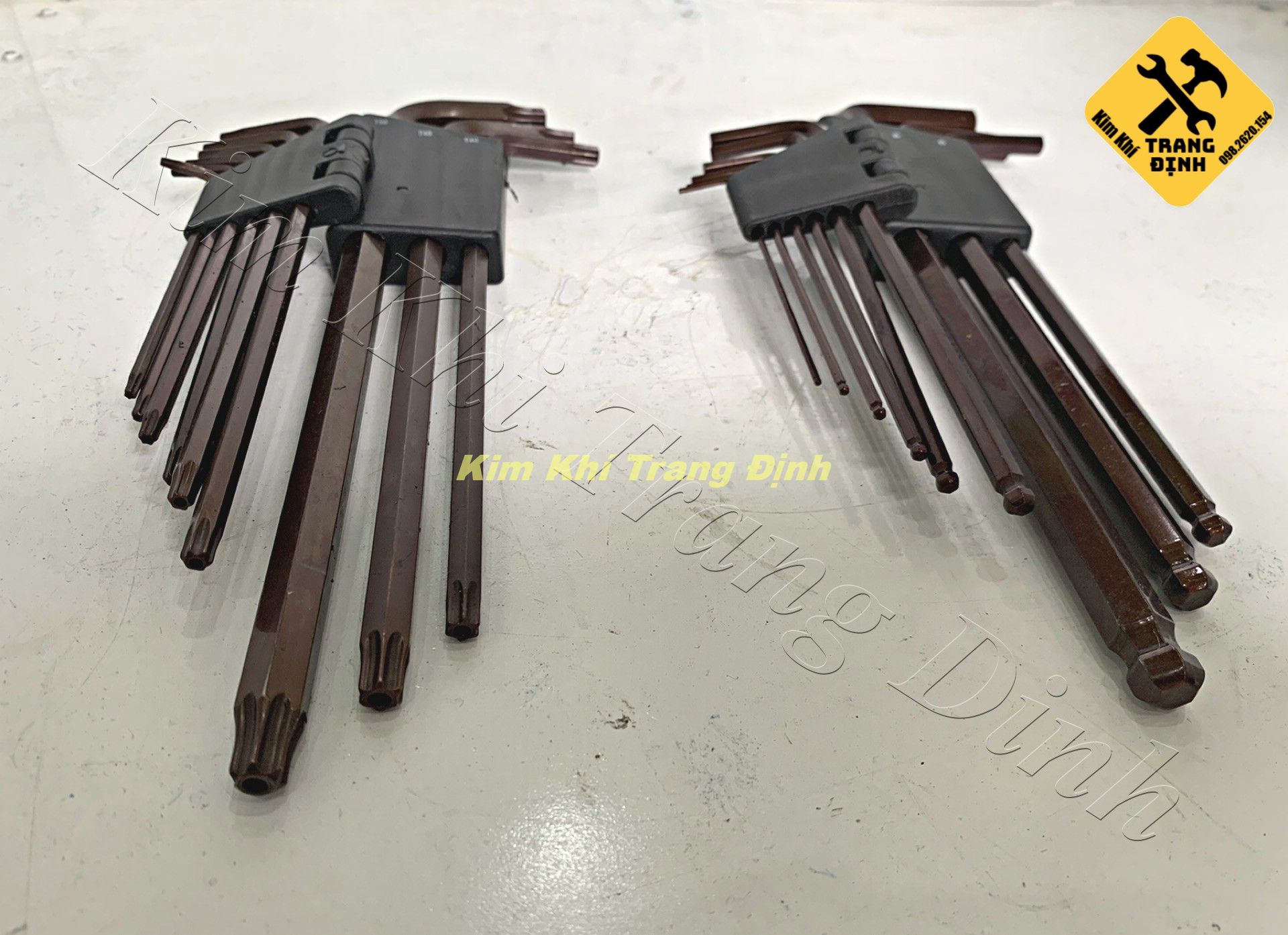 Bộ Lục Giác Đầu Bông / Đầu Bi CROSSMAN ( 9 CÁI )