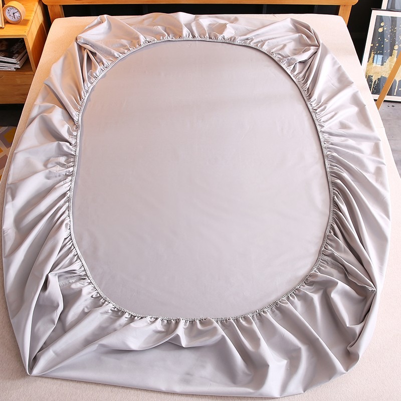 Drap nệm thun lạnh (ga nệm, ga giường bao nệm thun lạnh) 1m8 x 2m VN1M8 (Giao màu ngẫu nhiên)