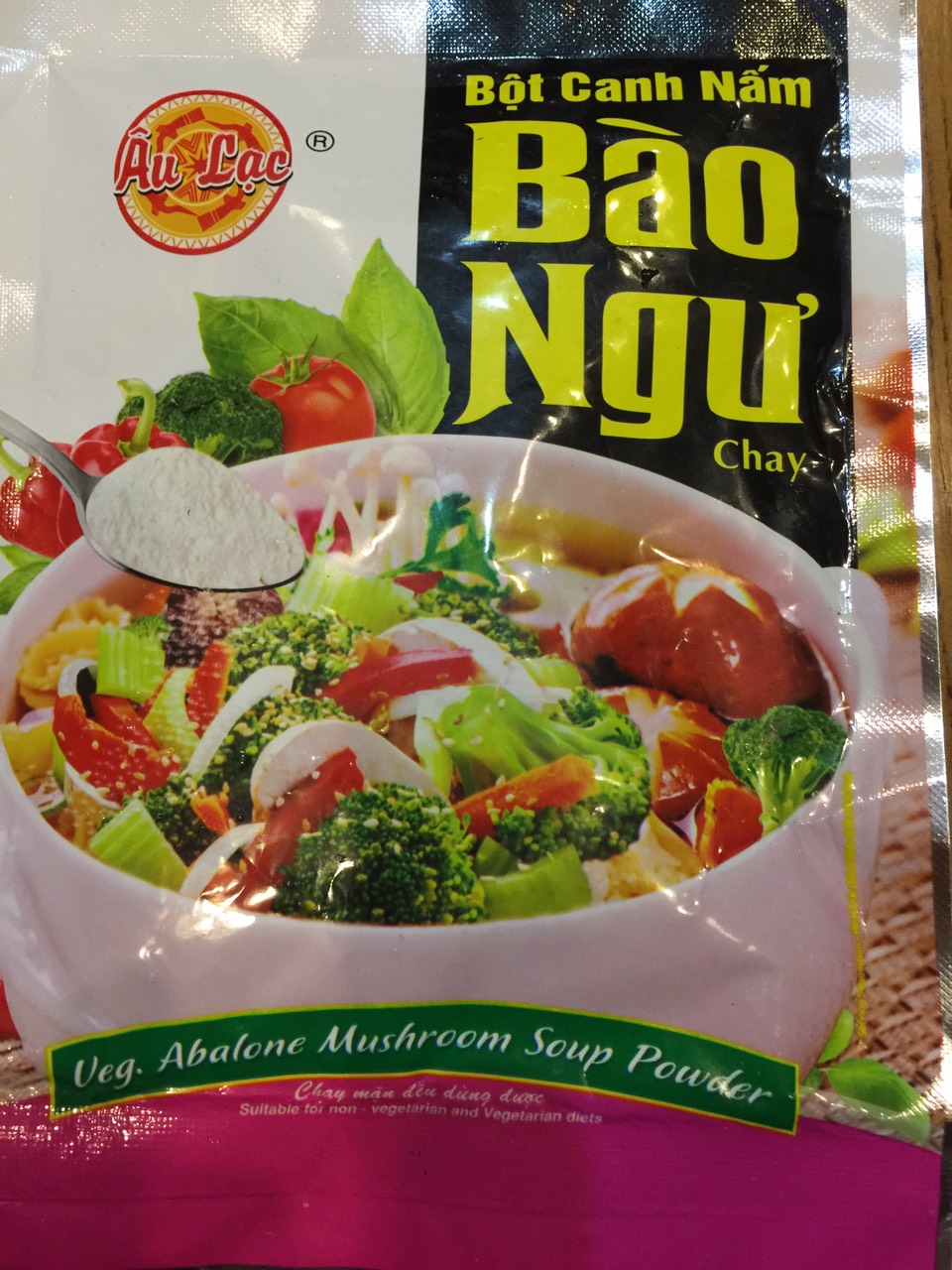 BỘT CANH NẤM B&Agrave;O NGƯ CHAY