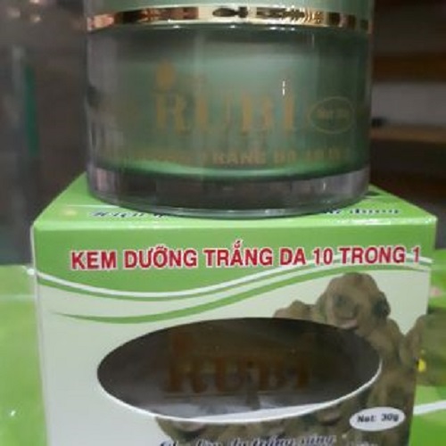KEM DƯỠNG TRẮNG DA 10 TÁC DỤNG RUBI