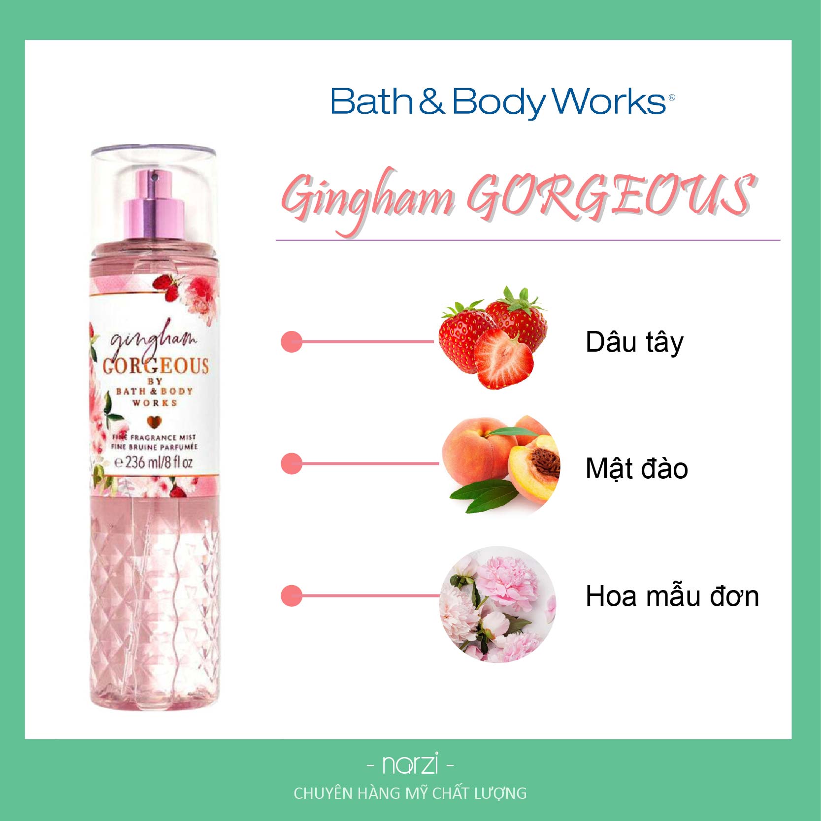 XỊT THƠM TOÀN THÂN BATH & BODY WORKS
