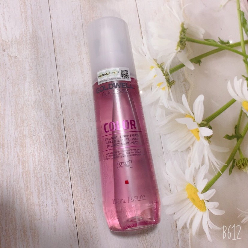 Xịt dưỡng giữ màu goldwell dualsenses color brilliance serum spray 150ml