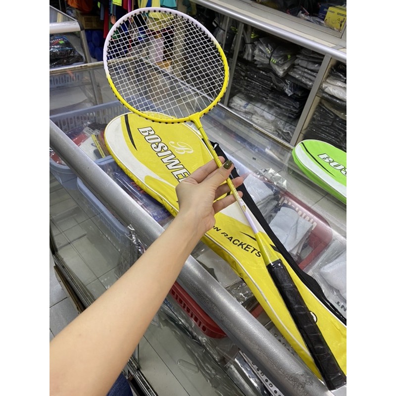 Vợt cầu lông Bosiwei 602 + Cầu lông