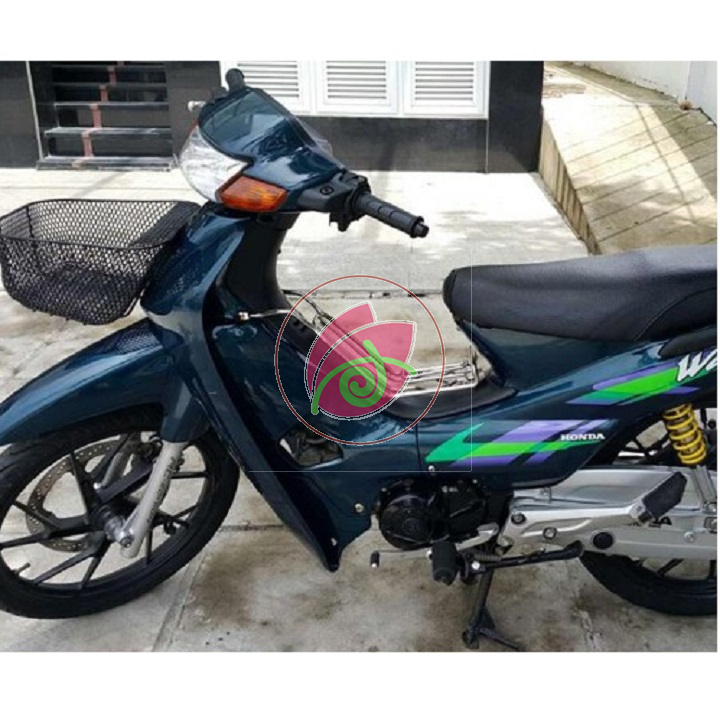 Wave Viscous Blue Bottle Samurai H612 Motorcycle Spray Paint