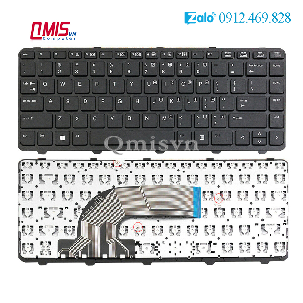 Bàn phím laptop hp probook 430 g2, 440 g0, 440 g1, 440 g2, 445 g1, 640 g1, 645 g1 – probook 440 g1