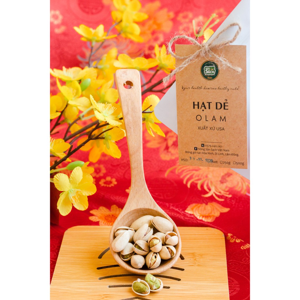 Hạt Dẻ Cười Mỹ Rang Muối 500G
