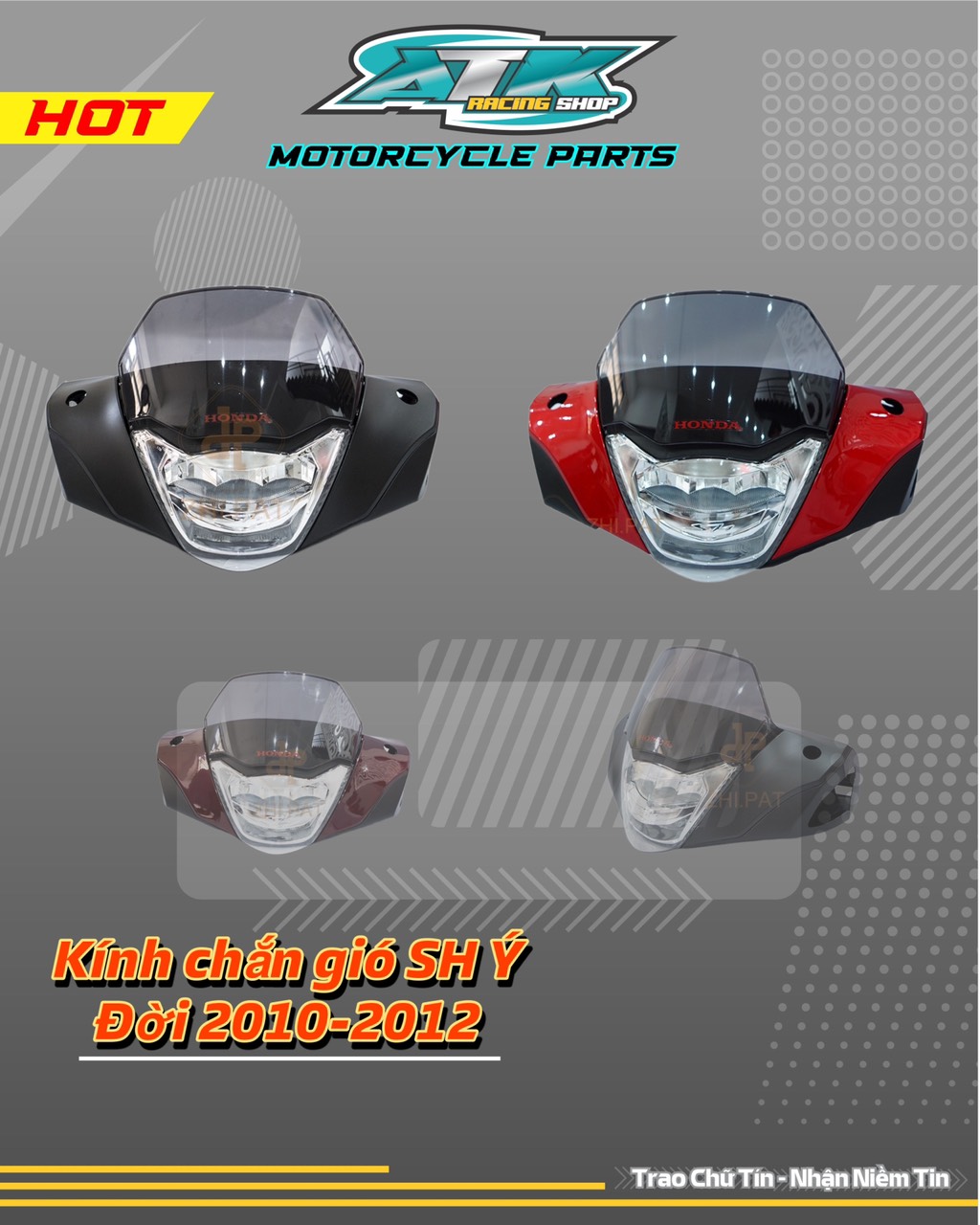 Zhirub car sh Italy 2010 - 2012 windshield premium authentic