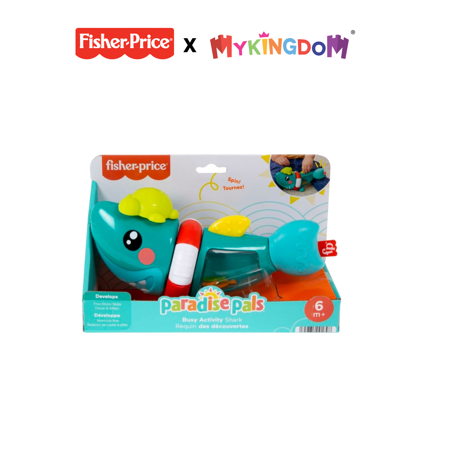 Đồ chơi fisher price cá mập đáng yêu cho bé hjp01