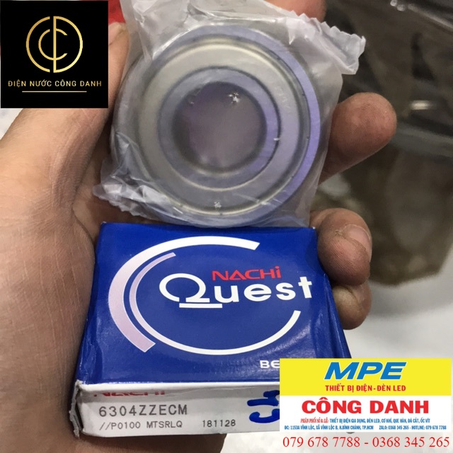 Bạc đạn NACHI 6304( chính hãng) Nhật