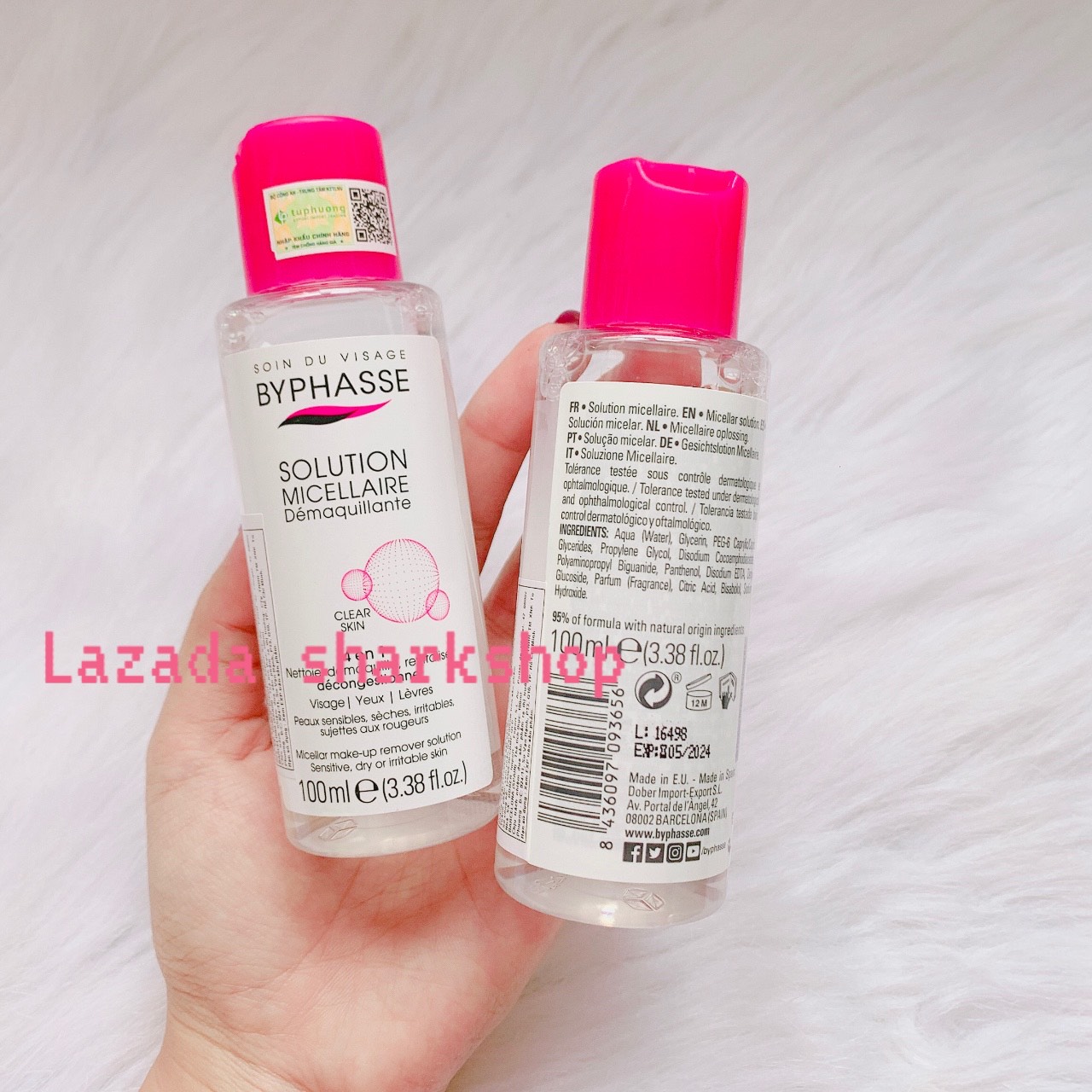 Nước Tẩy Trang Byphasse Solution Micellaire 100ml 500ml