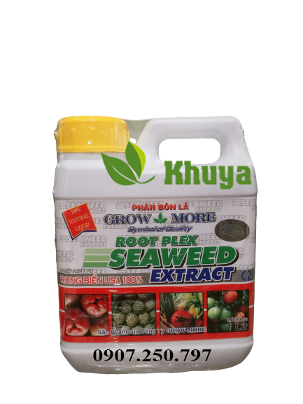 Phân bón lá hữu cơ Seaweed Extract Rong biển USA lít
