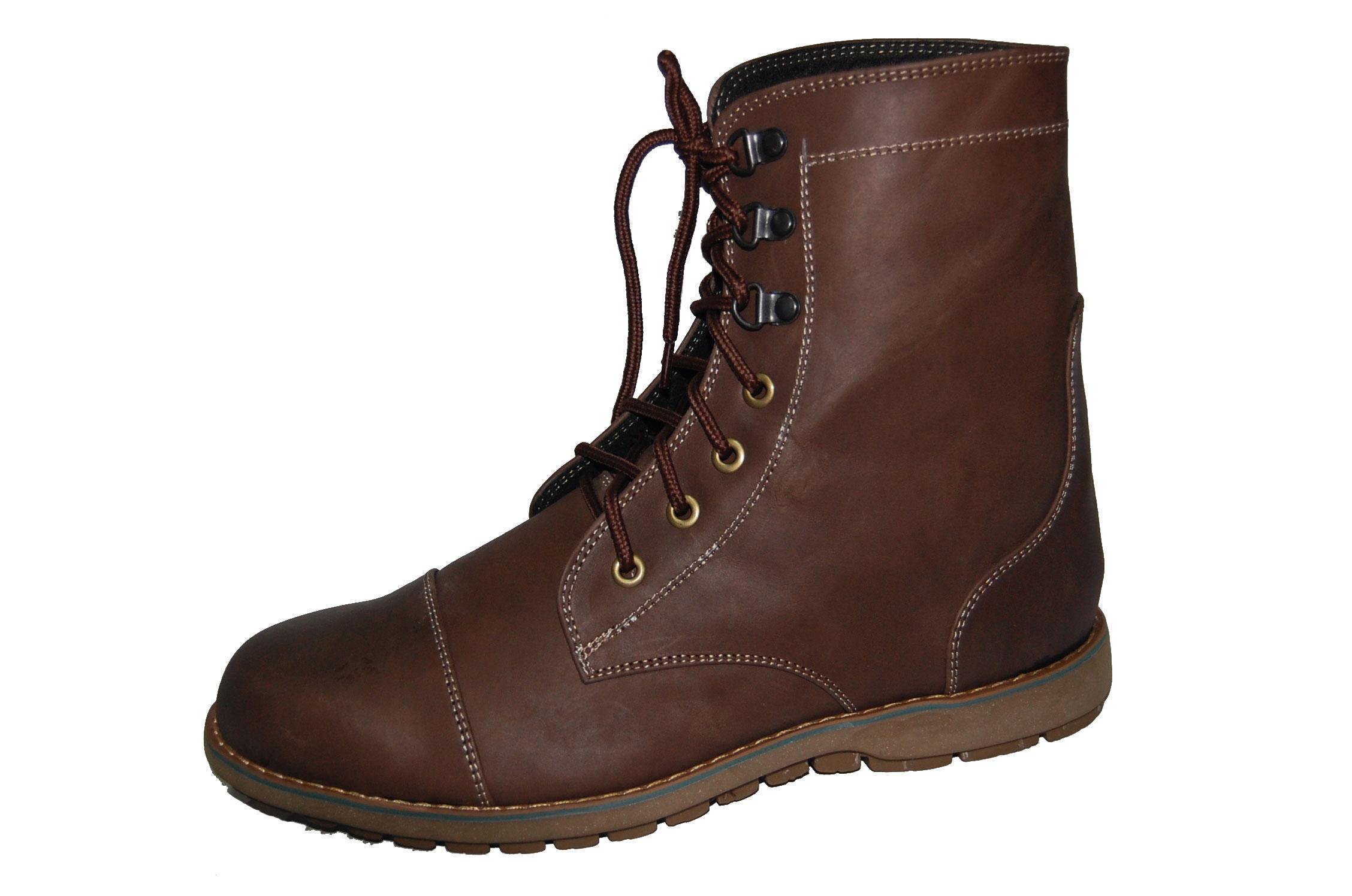 [HCM]Giày boot nam da bò thật. Bảo hành 12 tháng.MS: B132