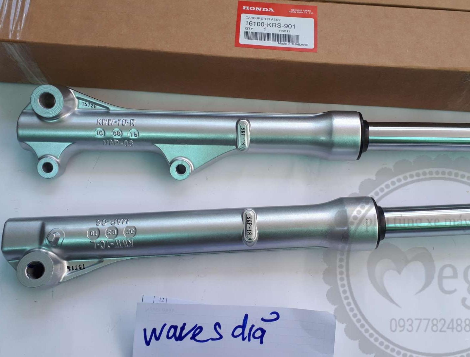 [HCM]phuộc trước wave rsx future x bạc