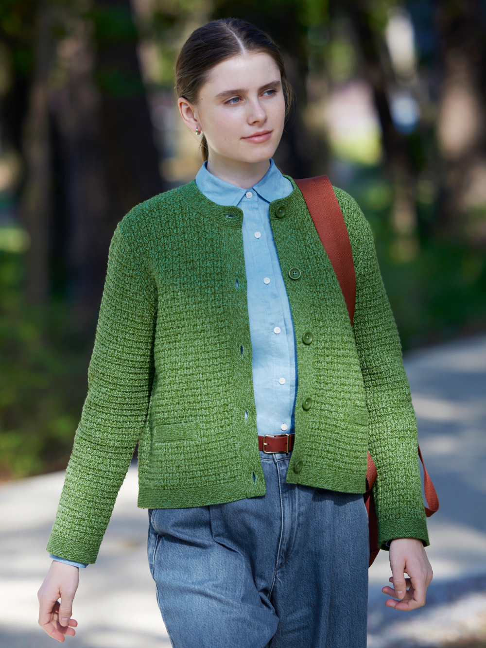 [Auth UniqIo] Áo Khoác Len Cardigan Nữ - Tag Nhật