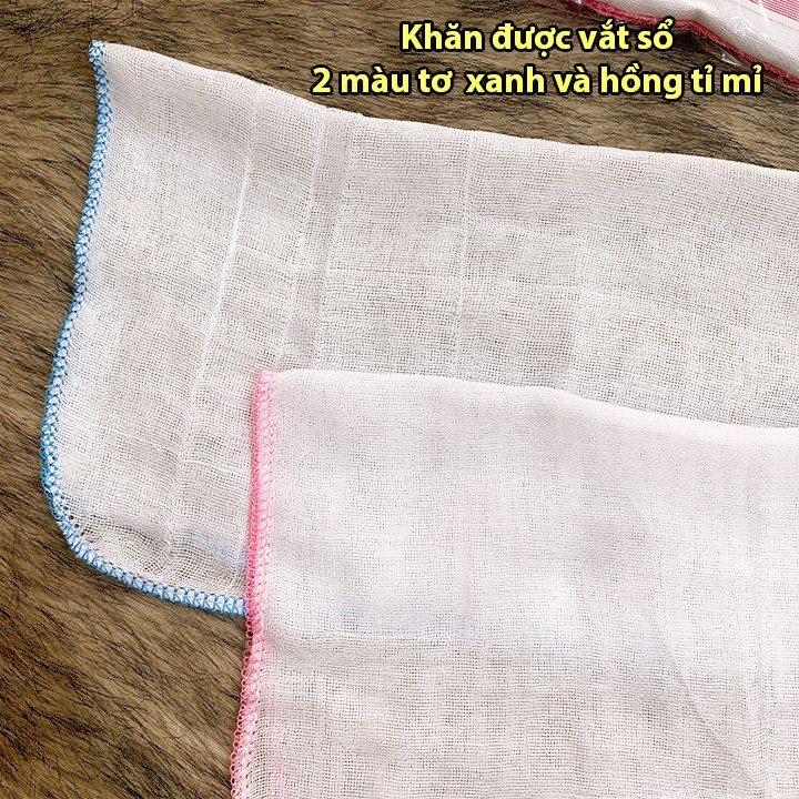 Khăn sữa kiba 2lớp,3lớp, 4lớp(10chiếc)