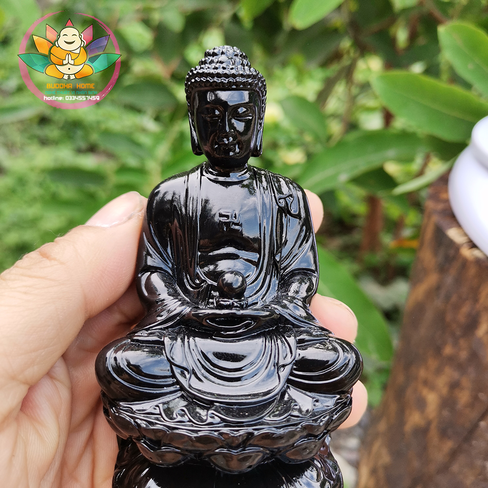 ☘️ Tượng Đá Phật Thích Ca Phong Thủy - Cao 11cm