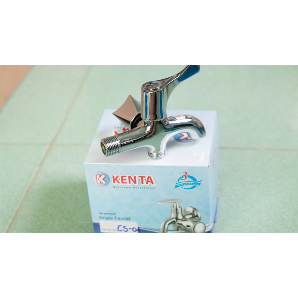 Củ Sen Tắm Củ Sen Một Đường Nước Lạnh Thau Bóng Ti Đồng Ren 21 KENTA CS01 Cao Cấp