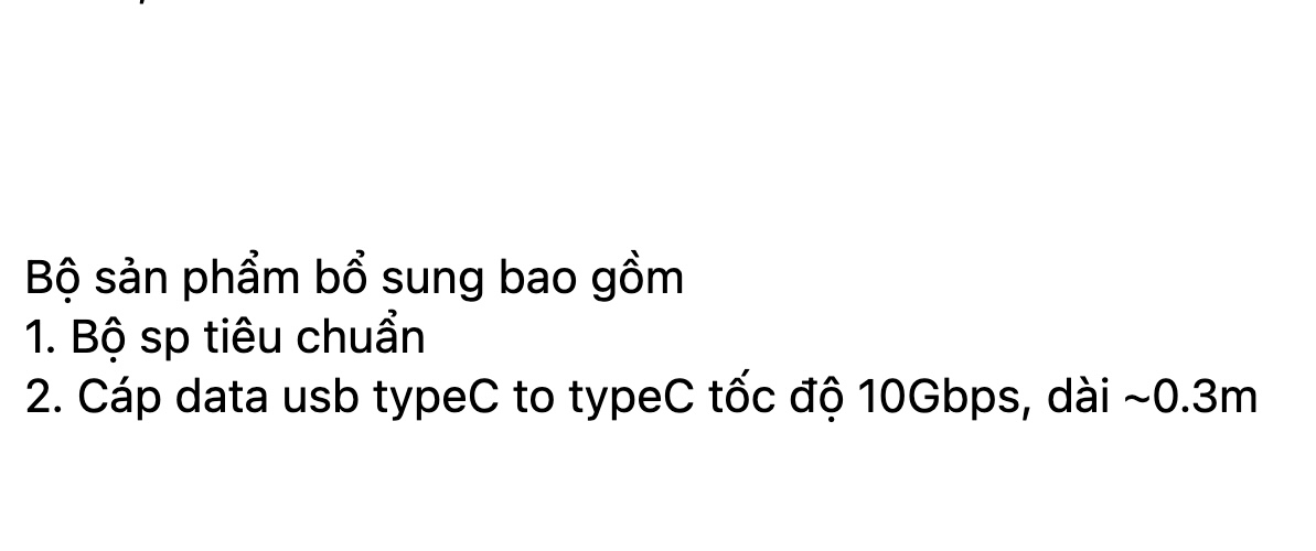 Box ổ cứng SSD NVMe M.2 chuẩn USB 3.2 gen 2 10Gbps tốc độ cao UASP - Blueendless (M.2 NVME 2280 SSD enclosure)
