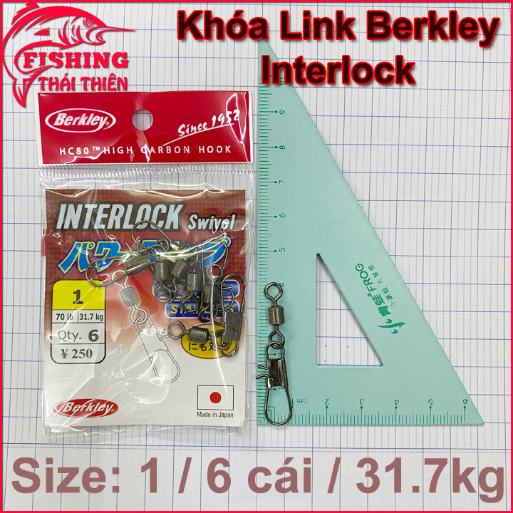 Khóa link câu cá Berkley Interlock