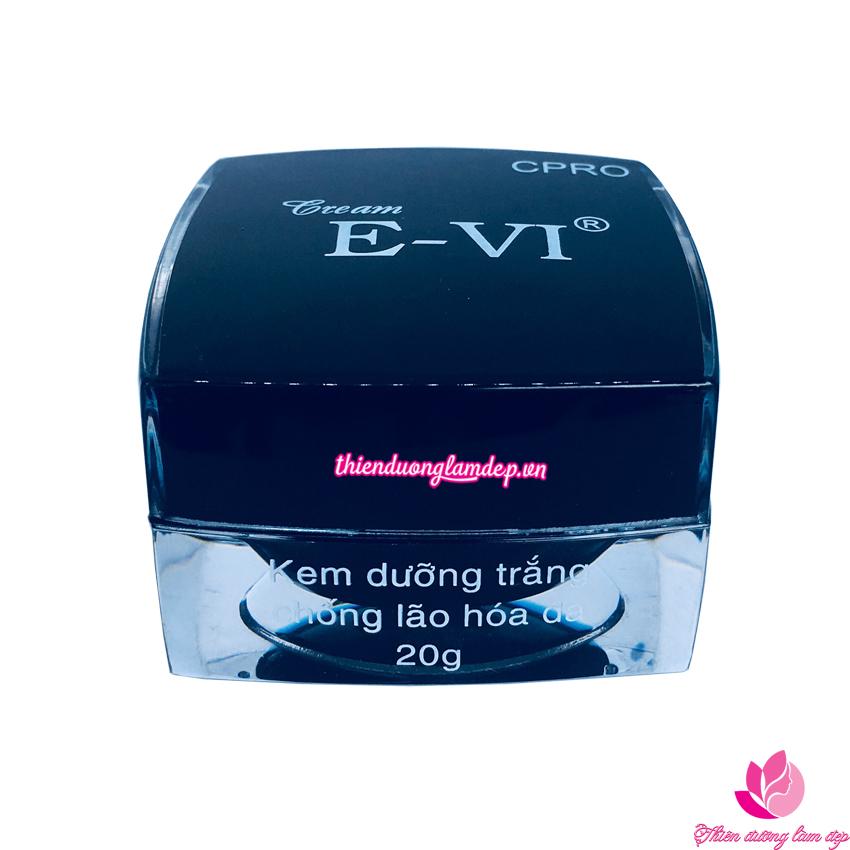 Kem dưỡng trắng, Chống lão hóa da E-VI (20g)