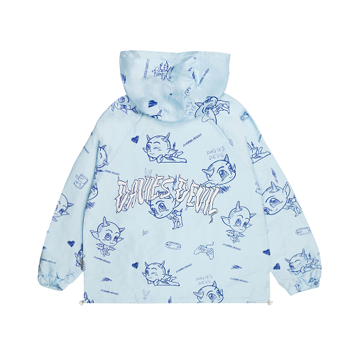 Áo khoác Davies nam nữ DSS Jacket D Devil SS2 - Blue - S