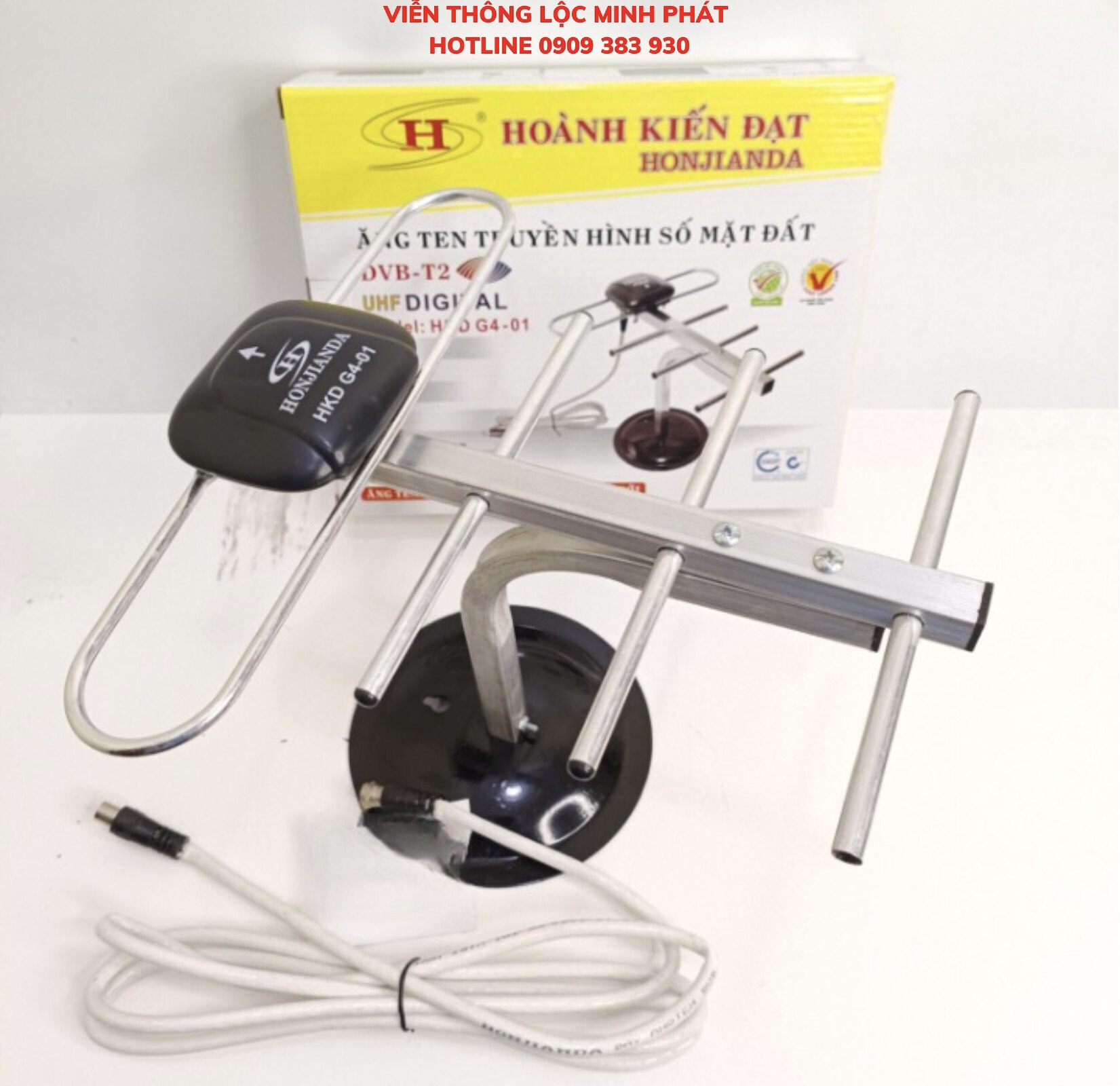 ANTEN TIVI Kỹ Thuật Số DVB T2 Model HJD G4-01