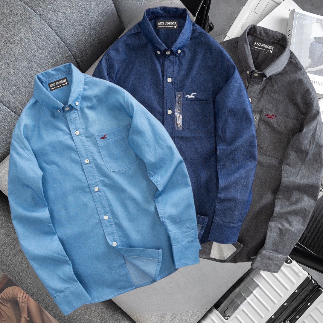 [HCM]SƠMI DENIM HÀNG CHUẨN XUẤT KHẨU
