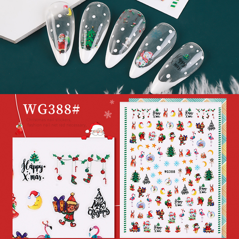 Hình dán sticker 3d noel thần tài tết 2021