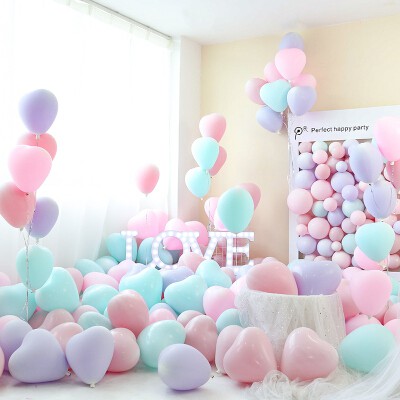 10 quả Bóng Macaron-Pastel-bóng sữa size 10" =25cm