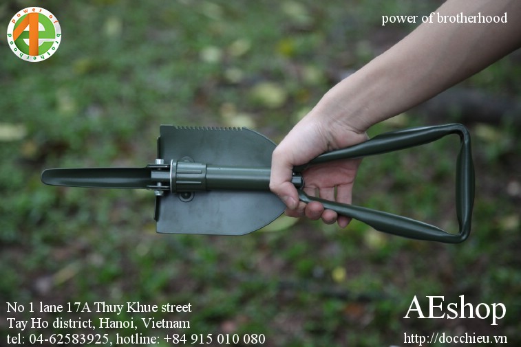 xẻng công binh gấp gọn đa năng 50cm
