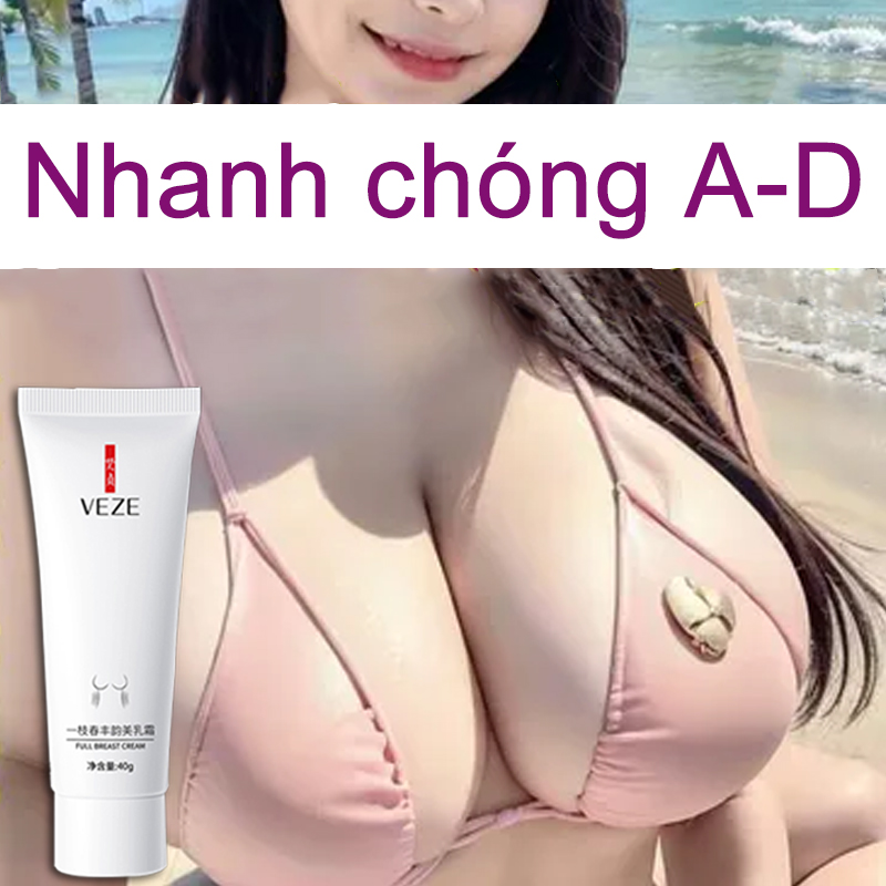 kem nở ngực tự nhiên 40g, cải thiện vòng 1 hiệu quả rõ rệt chỉ sau 1 tháng, giúp vòng 1 căng tròn, săn chắc và đầy Tăng,ăng Ngực An Toàn Hiệu Quả Săn Chắc Làm Tăng Vòng