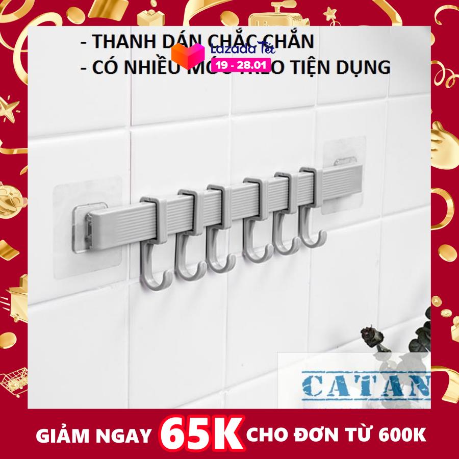 Factory direct multi-function 6-row hook free punch hook towel hook kitchen hook hook without trace strong hook