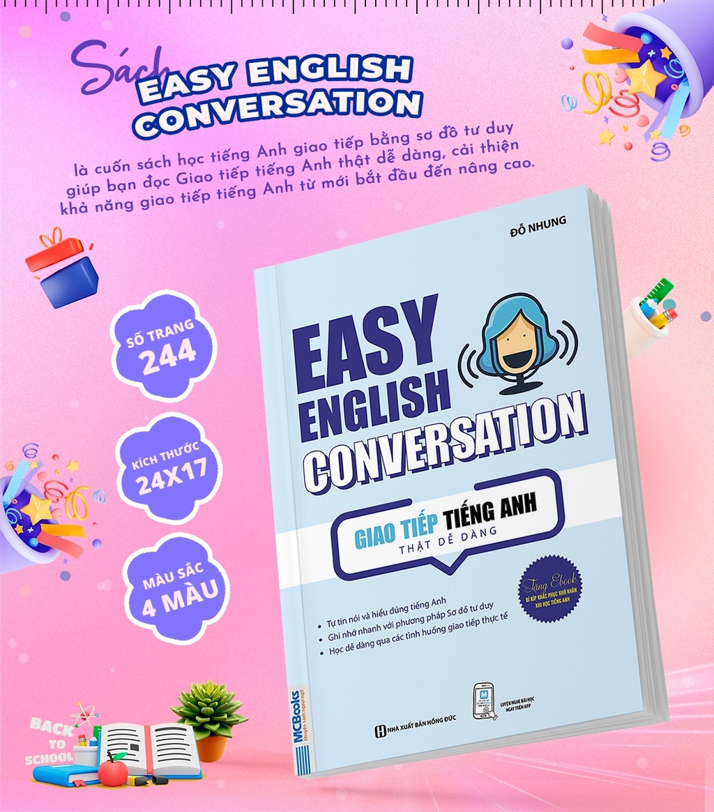Easy English Conversation – Giao tiếp tiếng Anh thật dễ dàng