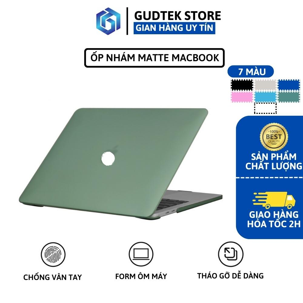Ốp Macbook Nhám, Case Macbook Matte Bảo Vệ Máy, Nhiều Màu