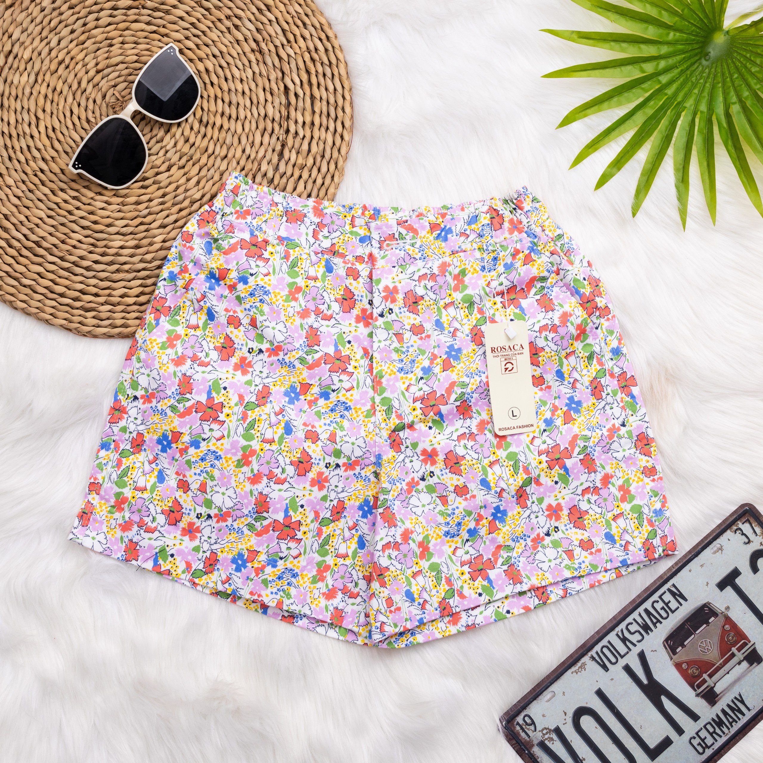 QUẦN SHORT KAKI (CẠP CHUN) LƯNG THUN NỮ