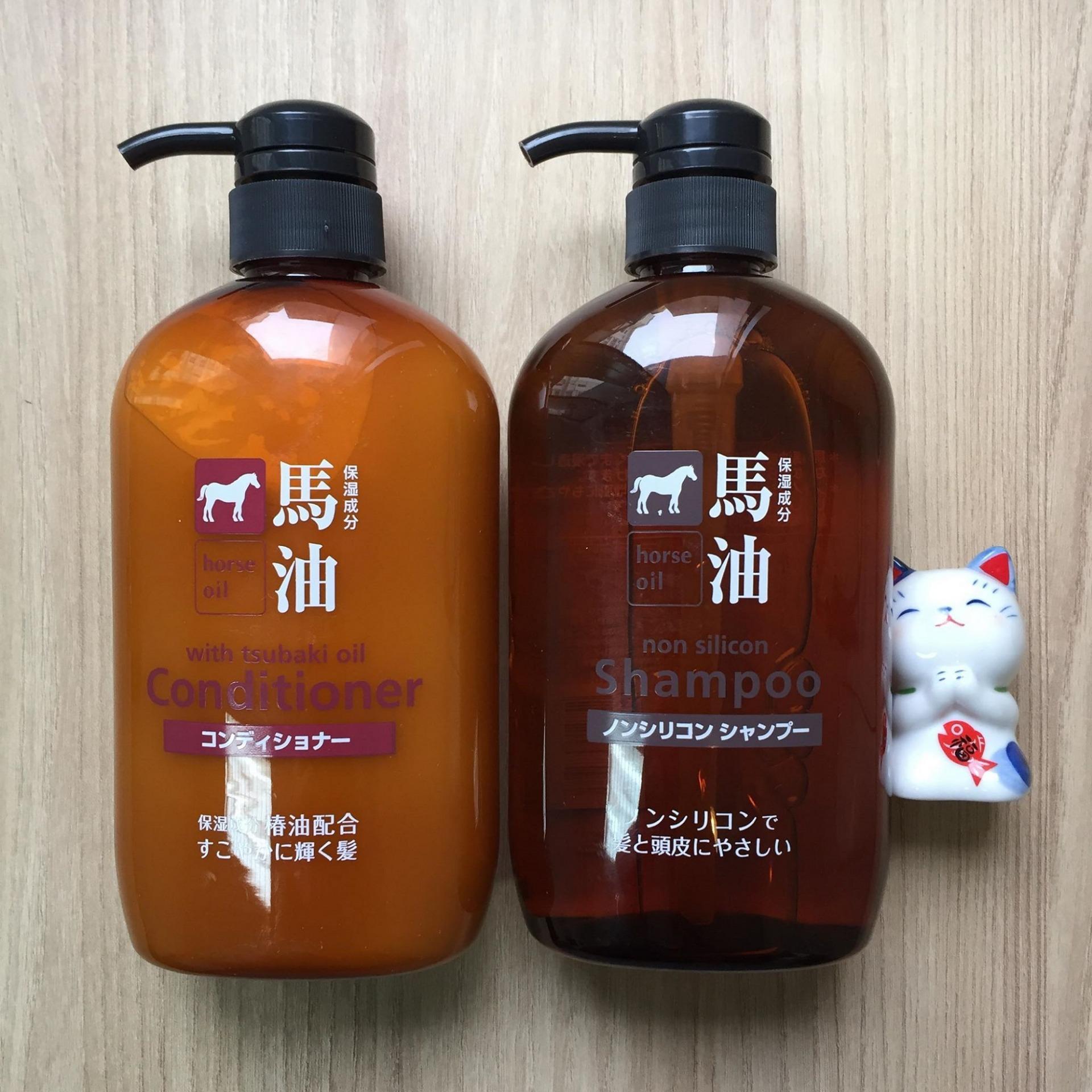 Dầu Gội Mỡ Ngựa Nhật Bản 600ml