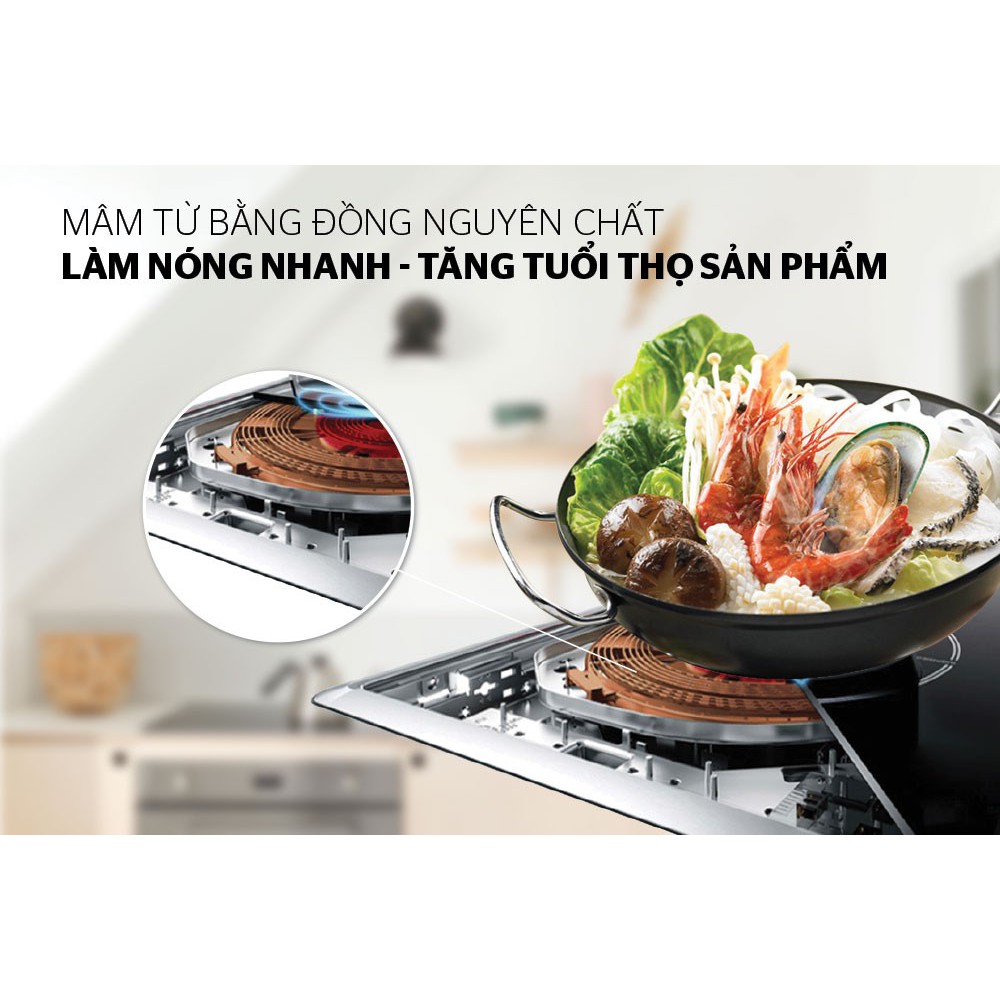 BếP ĐiệN Từ Cơ Sunhouse Shd6149 (Kèm LẩU)