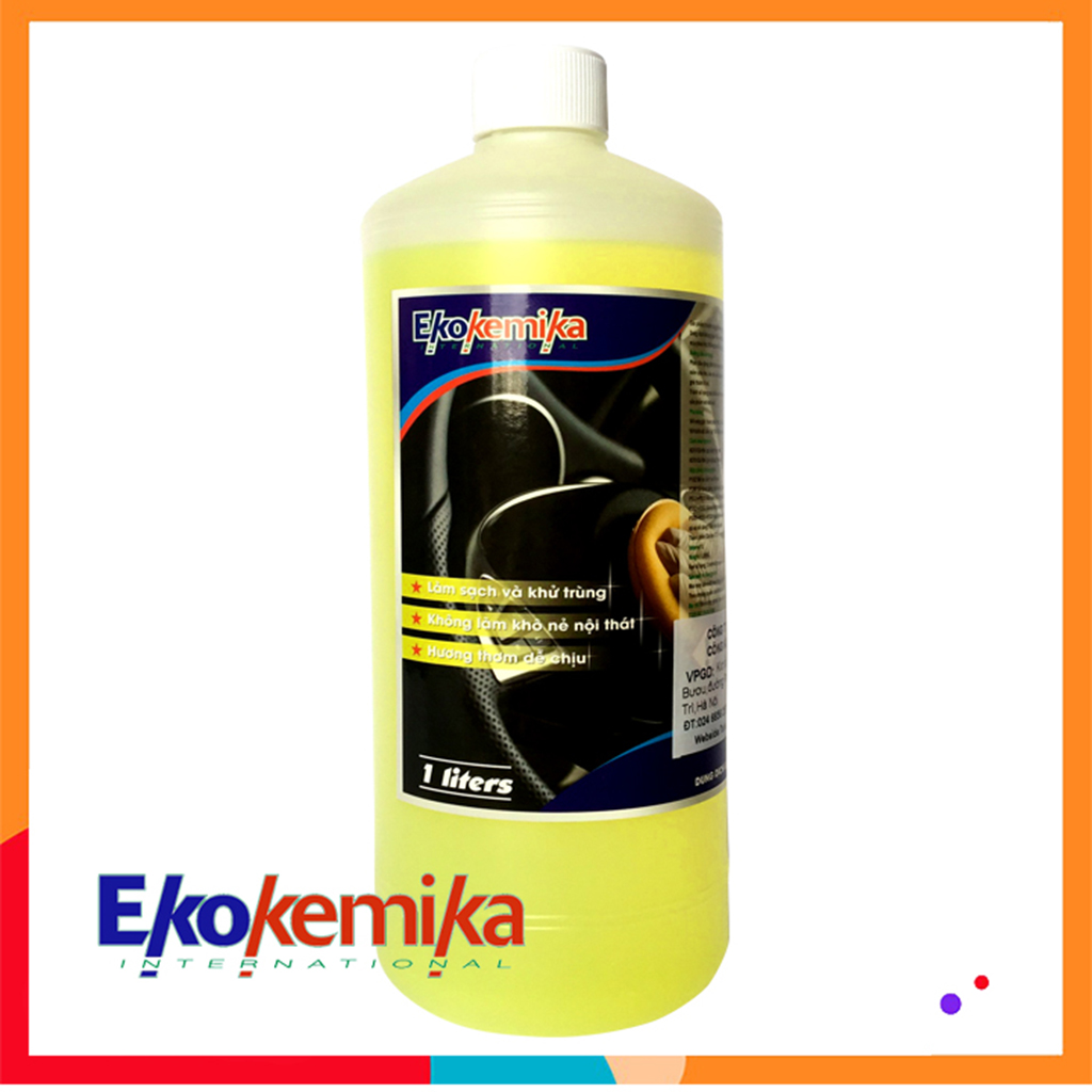Dung dịch làm sạch nội thất xe Ekokemika Textil 1 lít