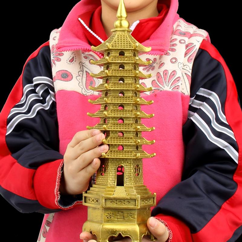 Tháp Văn Xương lớn bằng đồng cao 30cm - Phong thuỷ phát huy học vấn