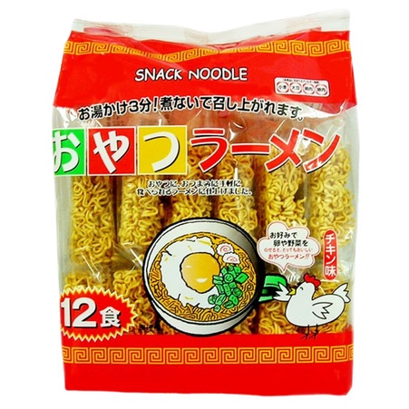 Mì gà Snack Noodle - Nhật (336g, 12 dắt)
