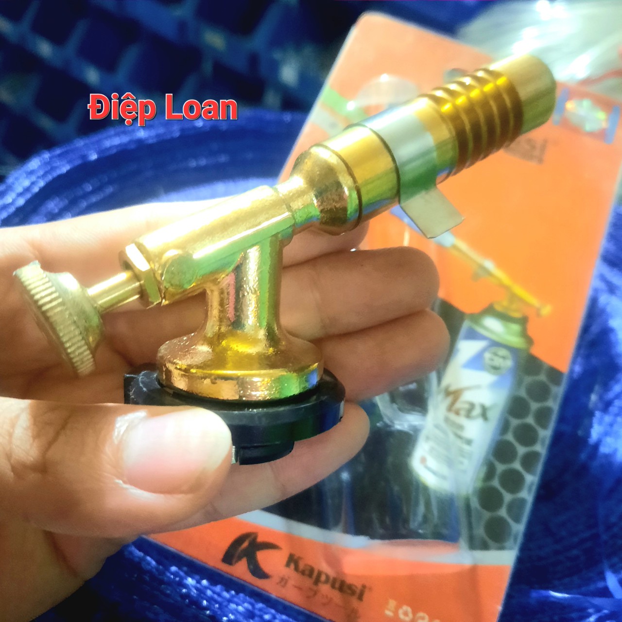 Khò gas cầm tay mini khò đồng đúc loại chuẩn hãng kapusi
