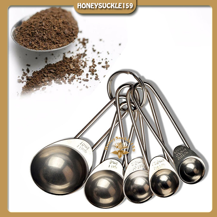 Bộ thìa đong inox 5 chiếc