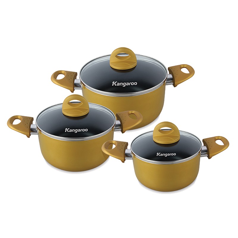 Bộ Nồi Nhôm Kangaroo Kg935