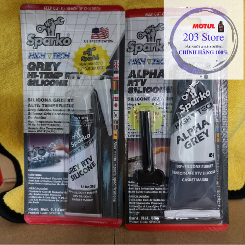 keo dán ron sparko xám 32g 85g (matits)
