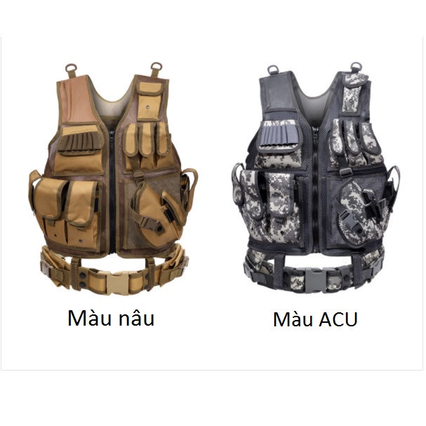 Áo giáp chiến thuật cao cấp dạng lưới thoáng khí